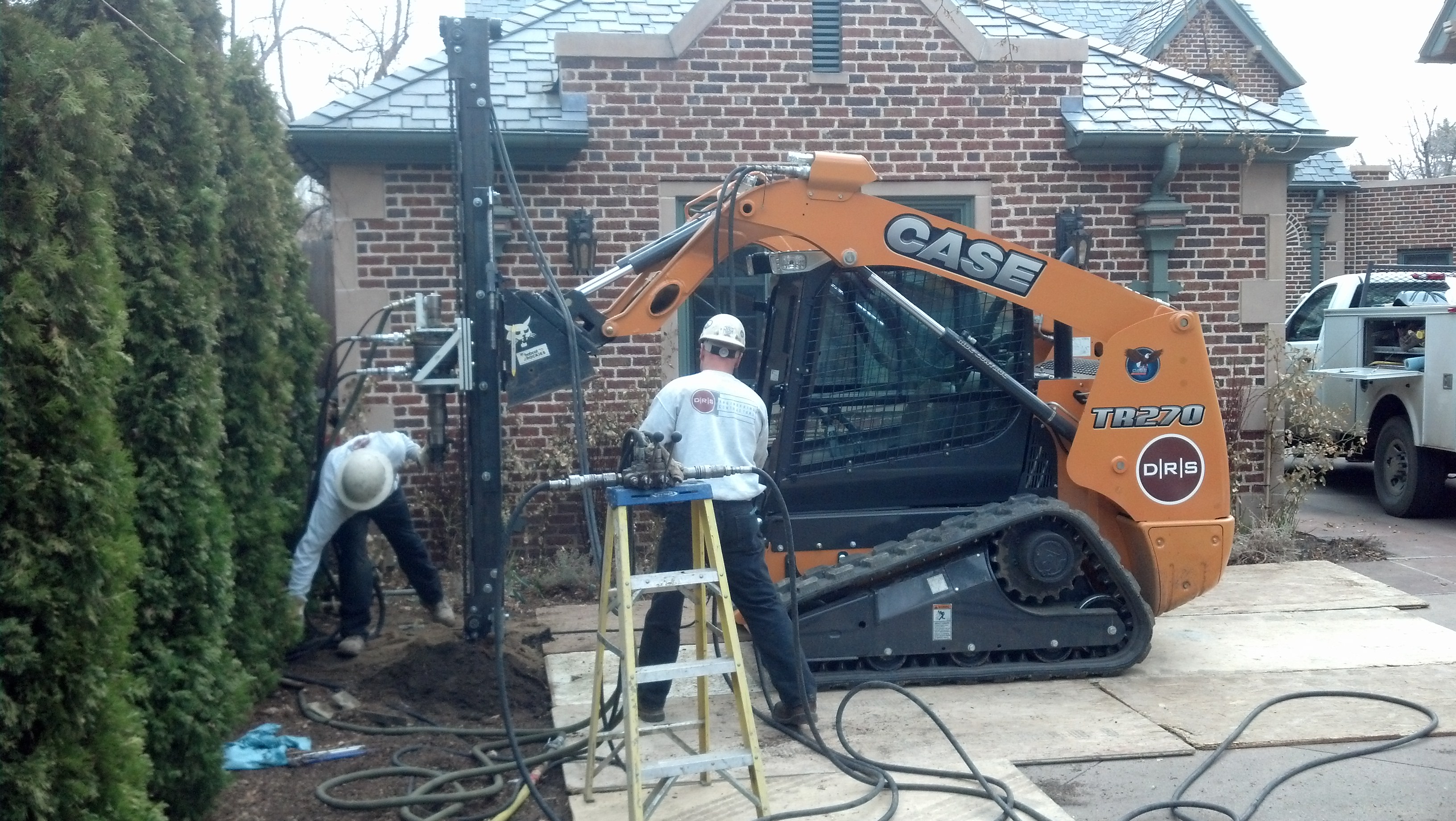 Micropiles DRS Engineering Contractors Denver, Colorado DRS